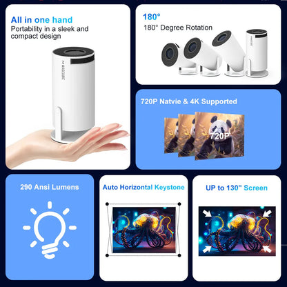 Cinematic Projector Portable Home Theater™
